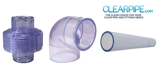 clear pvc pipe