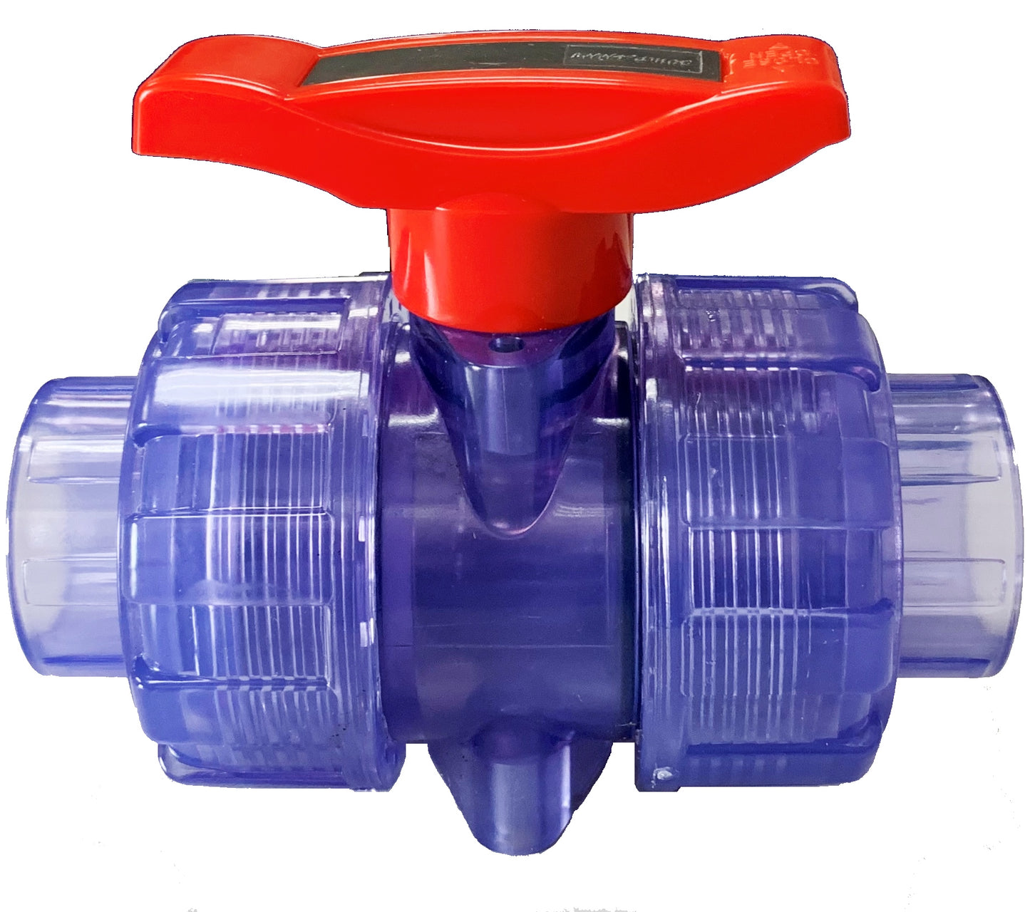 Clear SCH40/SCH80 PVC Union Ball Valves