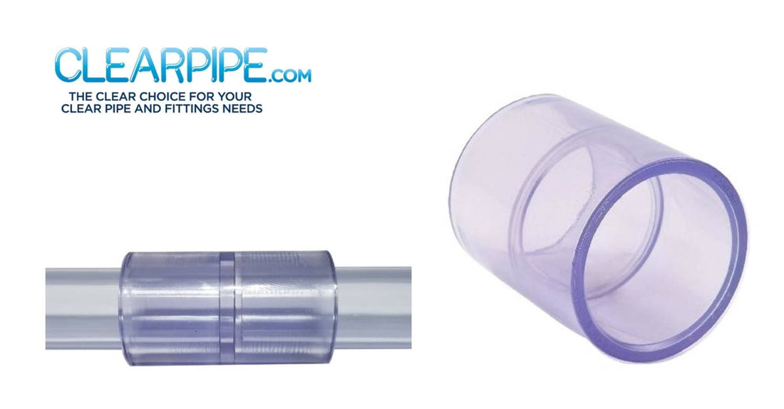 clear PVC couplings