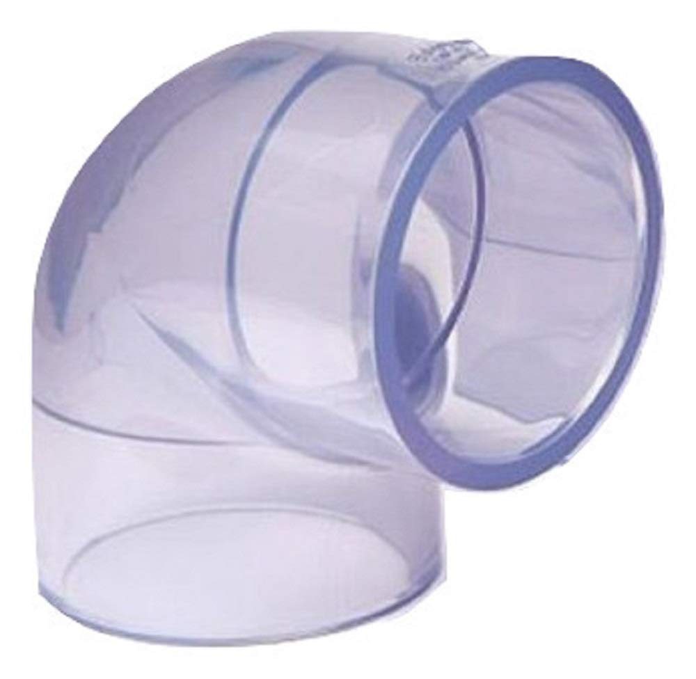 Clear Pvc Split Pipe Clear PVC Pipe cut to length up to 8 feet. Clear PVC Fittings ...