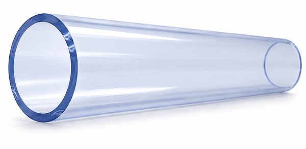 2 Inch Diameter Clear PVC SCH40 Pipe, Choose Your Length – ClearPipe.Com